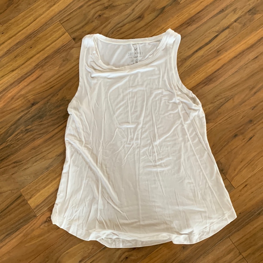 American Eagle white tank top